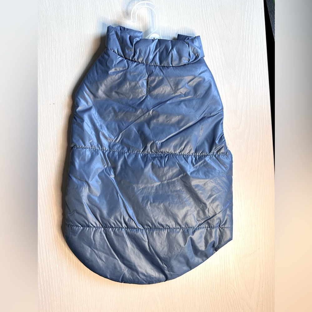 Blue Puff Pet Jacket